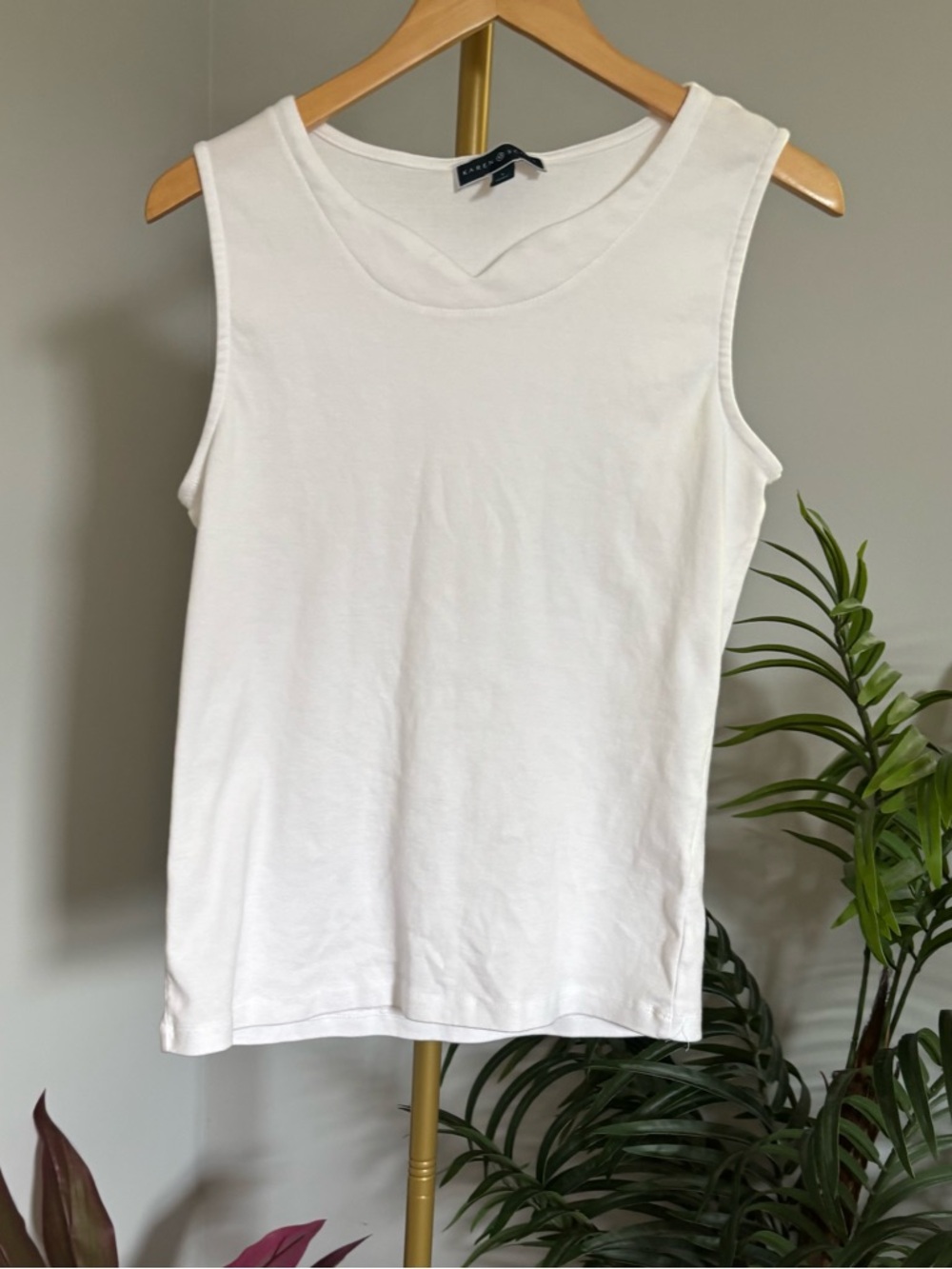 Karen Scott Sleeveless Knit Tanks in Red, White & Black - Set of 3 - Picture 7 of 16